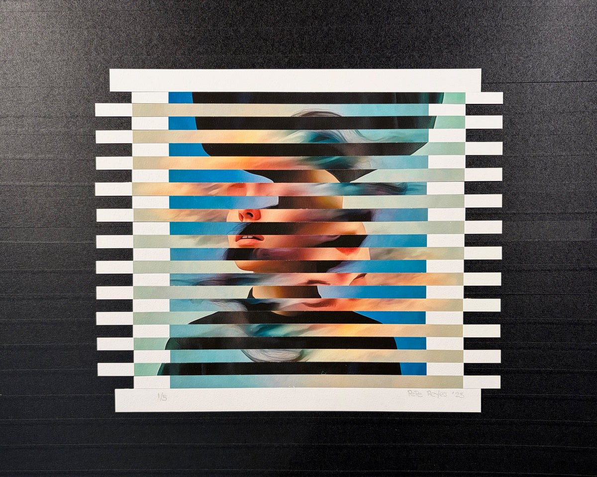 TD6B001 by Pepe Reyes Limited Edition Rollage Print