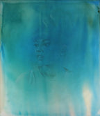 Tammi Terrell original mixed media artwork by Pia Dehne on fabric
