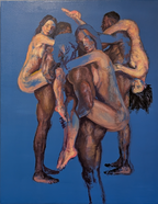 Tendre Complicité II, painting by Karlos Ibarra — Art of NOMA