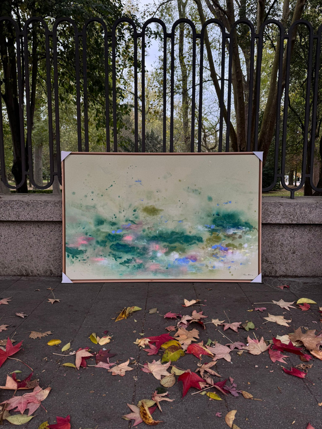 Terreno fértil, painting by Nuria Oliva — Art of NOMA