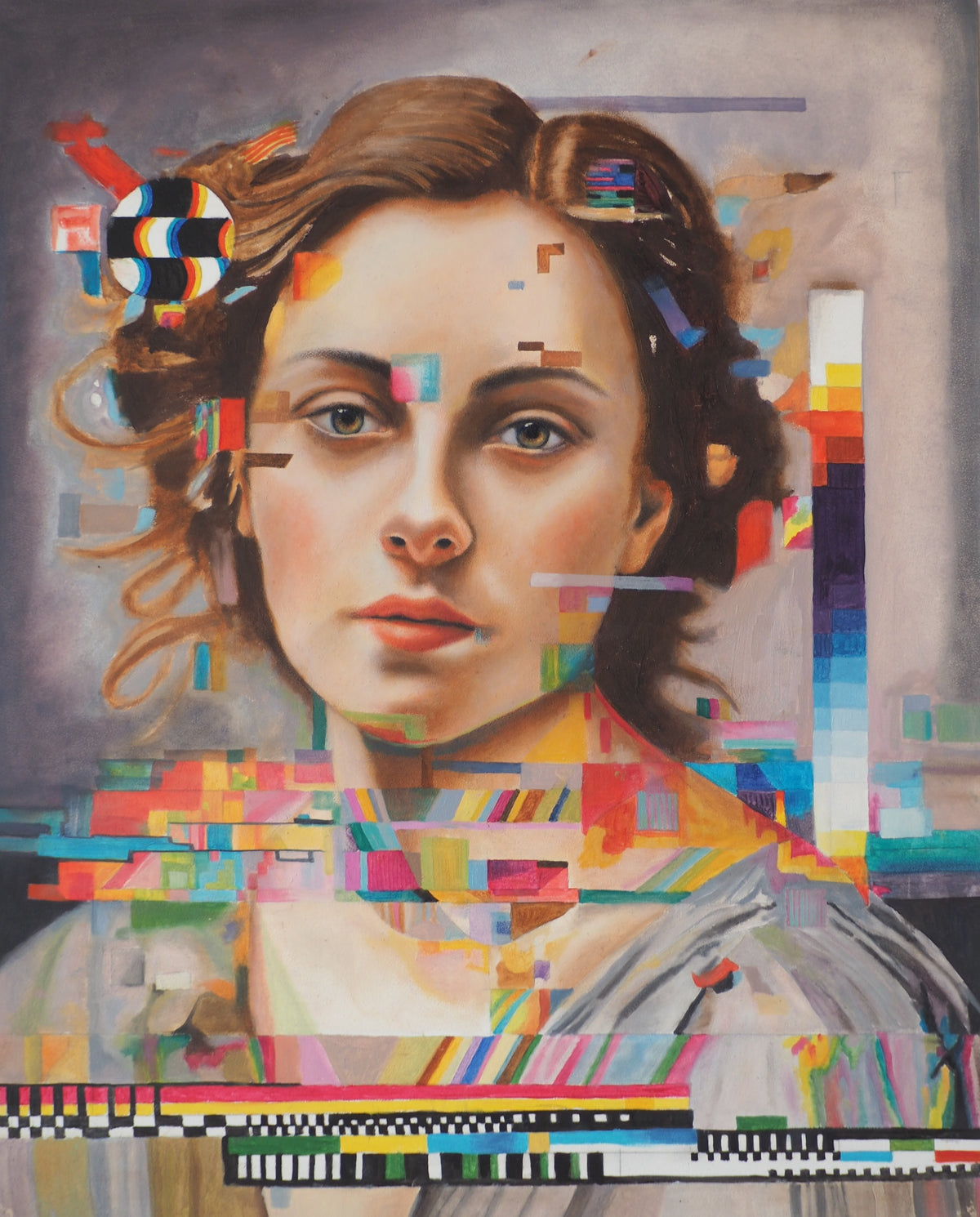 The Angel I Used To Be, painting by Su Lin Casanova — Art of NOMA