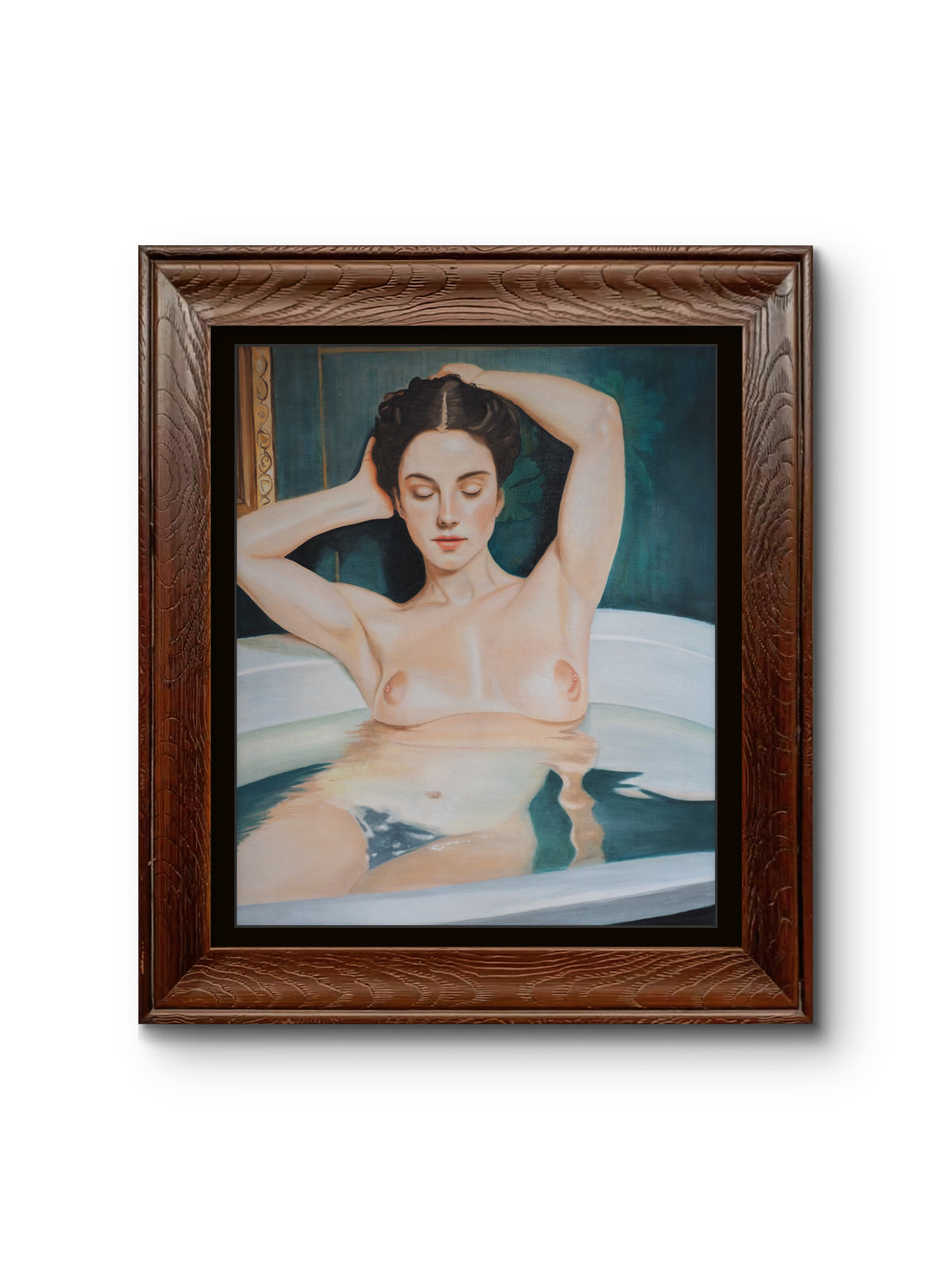 The Night Before The War, painting by Su Lin Casanova — Art of NOMA