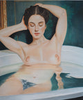 The Night Before The War, painting by Su Lin Casanova — Art of NOMA