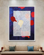 Uncertain Smile by Francisco Gonce oil and pastel oil painting on canvas