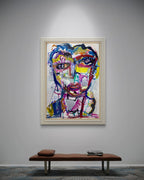 Untitled I by Giselle Fenig Unique Mixed Media Artwork