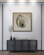 SOUL 02 original mixed media painting by Genoveva Kelleher on canvas