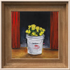 Un Poema original oil painting by Jordi Alós on canvas panel