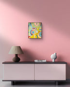 Perdiendo la forma 1 original acrylic painting by Jorge Tellaeche on canvas