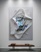 Anotaciones (Some Days) by Ricardo Luévanos limited-edition mixed media artwork