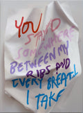 Anotaciones (Between My Ribs) by Ricardo Luévanos limited-edition mixed media artwork
