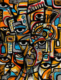 All Eyes On Me, painting by Daniel de Polignac — Art of NOMA