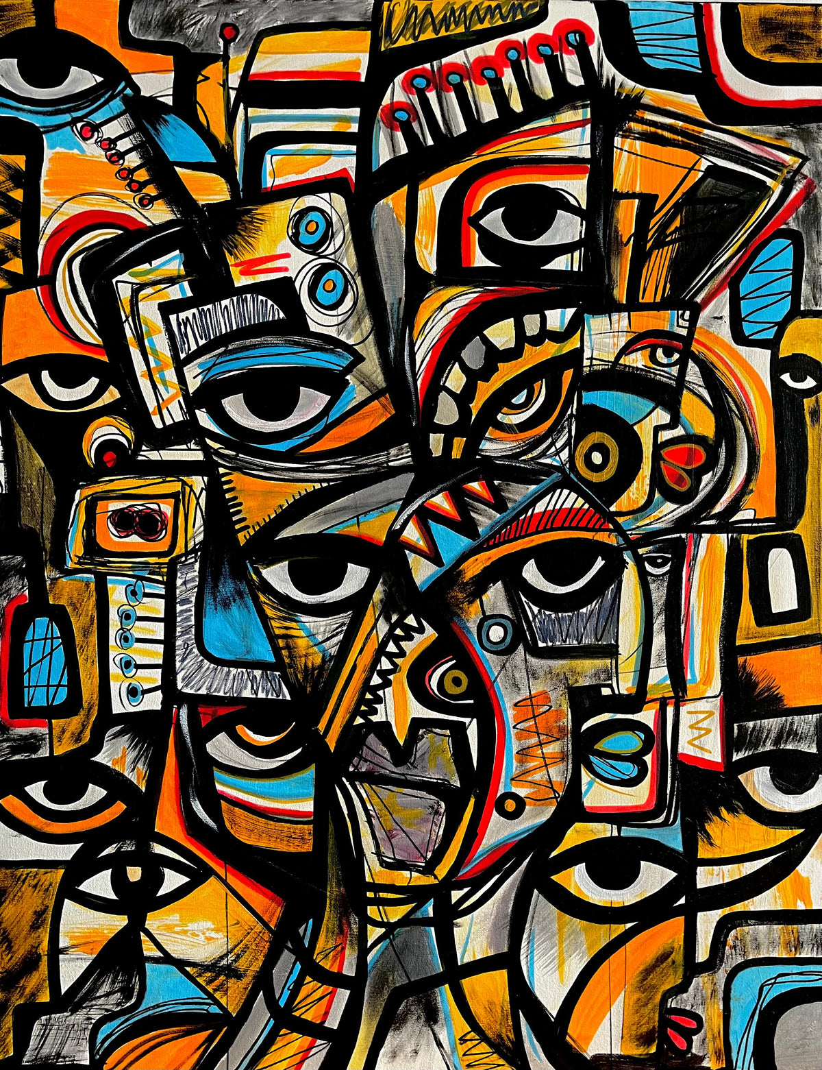 All Eyes On Me, painting by Daniel de Polignac — Art of NOMA