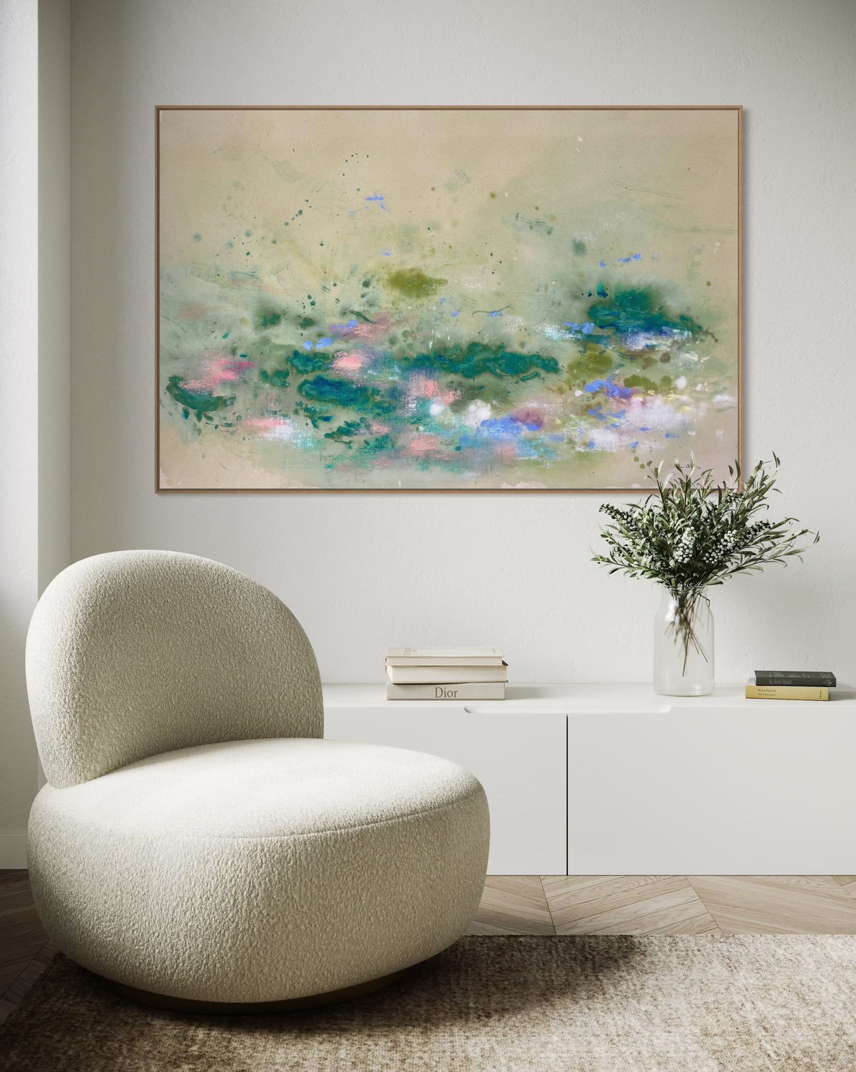 Terreno fértil, painting by Nuria Oliva — Art of NOMA