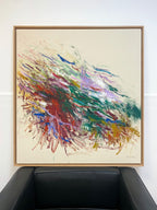 Recolectar y cocinar con la Abuela, oil painting by Nuria Oliva — Art of NOMA