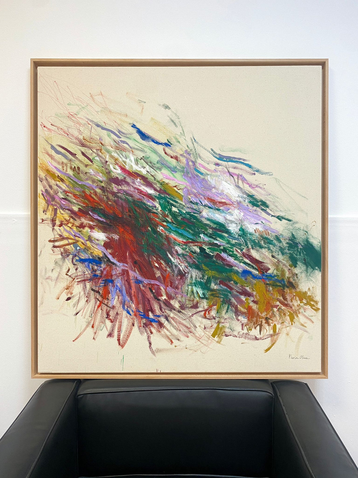 Recolectar y cocinar con la Abuela, oil painting by Nuria Oliva — Art of NOMA