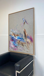 Piezas de lo que somos III, painting by Nuria Oliva — Art of NOMA