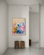 Desde el cielo, painting by Nuria Oliva — Art of NOMA