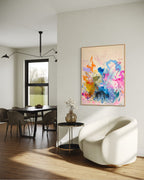 Desde el cielo, painting by Nuria Oliva — Art of NOMA