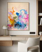 Desde el cielo, painting by Nuria Oliva — Art of NOMA