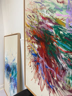 Recolectar y cocinar con la Abuela, oil painting by Nuria Oliva — Art of NOMA