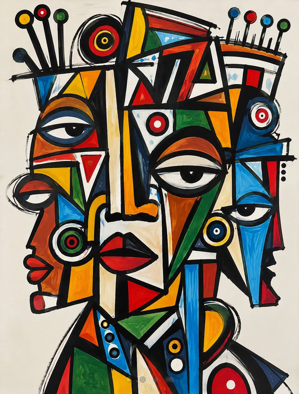 Special Night 2 by Daniel de Polignac Unique Acrylic Painting