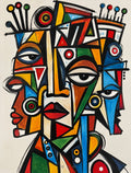 Special Night 2 by Daniel de Polignac Unique Acrylic Painting