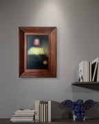 Memory 1093 original artwork by Chuma Montemayor inkjet print with acrylic intervention