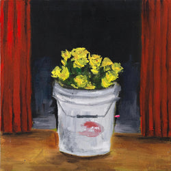 Un Poema original oil painting by Jordi Alós on canvas panel