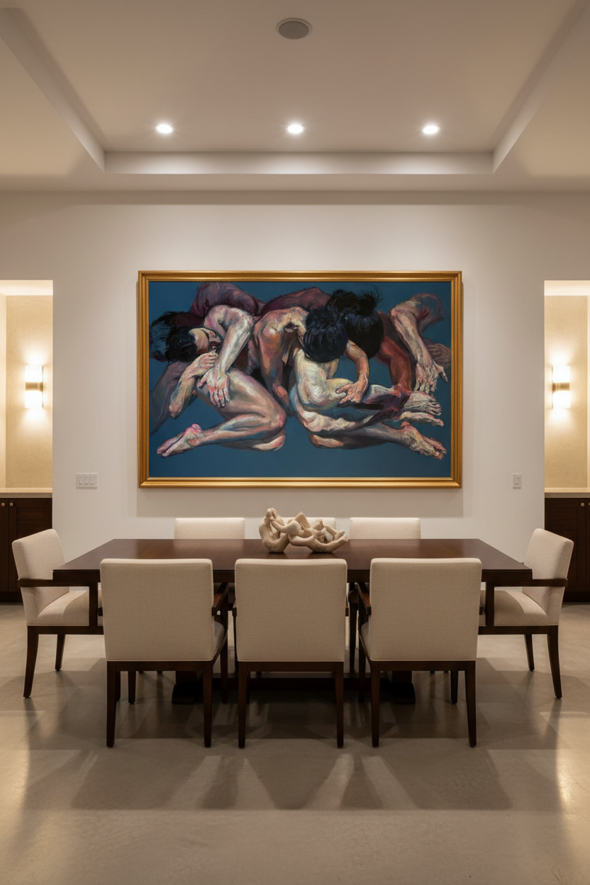 In Sync XV Evening Setting - Mexico City Dining Room