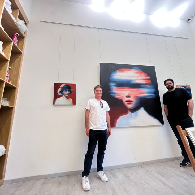 Josh Stein and Carlos Algara, co-founders of Art of NOMA