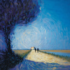 Over The Bridge print by Daniel Stara giclée on Hahnemühle matte paper