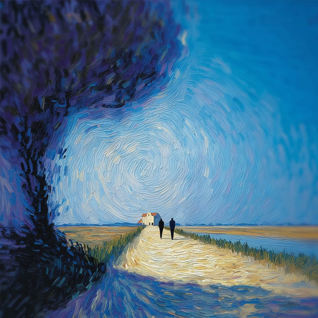 Over The Bridge print by Daniel Stara giclée on Hahnemühle matte paper