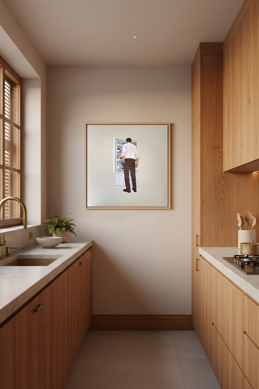 Slim Pickings, painting by Niamh Barry — Art of NOMA